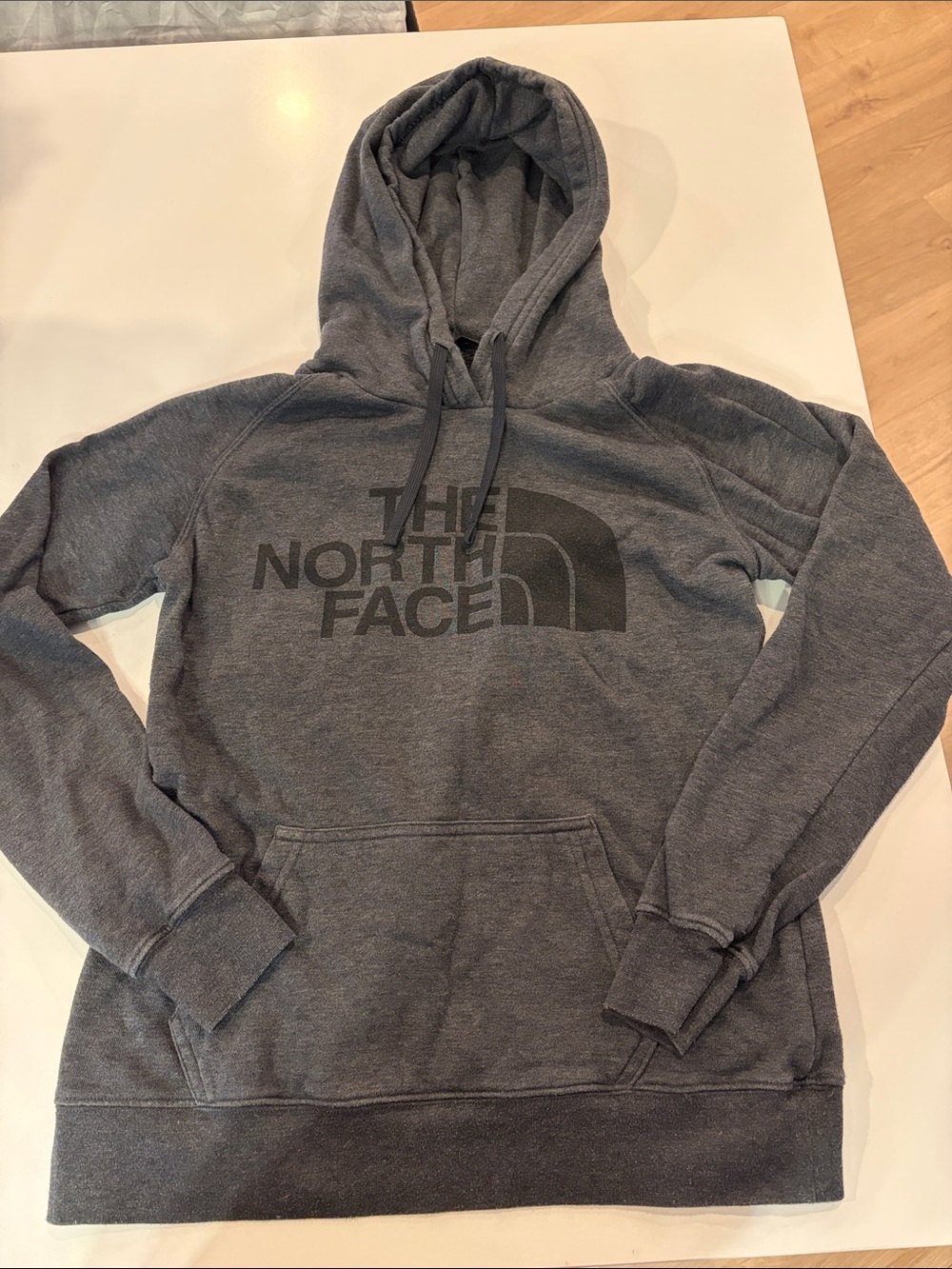 The North Face Women’s Charcoal Gray Logo Hoodie